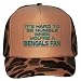 It's hard to be humble when you're a Bengals Fan Adult Brown Camo Mesh Back Hat / Baseball Cap