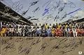 NASCAR autographed photo Indianapolis Sprint Cup 12x18 signed by All 43 Drivers Precertified PSA COA/Hologram