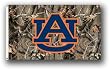 Auburn Tigers Camouflage Real Tree Flag 3'X5' - NCAA