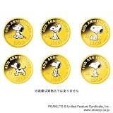 日本におけるスヌーピー40周年記念コイン 1/25オンスカラー金貨6種セット