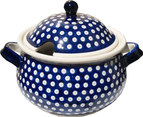 Best Cheap Polish Pottery Soup Tureen 1004-42