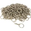 144 Key Chain Craft Wallet Nickel Plated Findings 28mm New