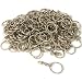 144 Key Chain Craft Wallet Nickel Plated Findings 28mm New
