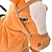 YMCtoys My First Pony, Pet Walking Horse Leash Remote Controlled Plush Toys with Music