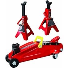 Torin T82001 2 Ton Trolley Jack with Stand