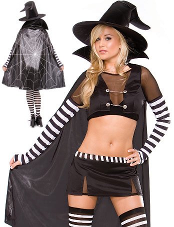 Black Widow Witch Costumes
