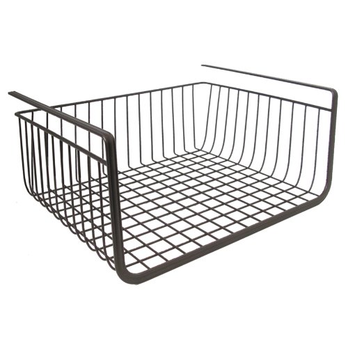 InterDesign York Lyra Under Shelf Basket, Bronze