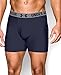 Under Armour Men's 2 Pack HeatGear 6'' BoxerJock Midnight Navy/Steel/Lime Green/Steel Boxer Briefs XL