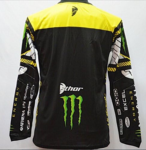 2015 Motorcross jersey off road motorbike racing jersey mtb mx downhill cycling T shirt motocross moto clothes Size L