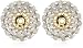 Jewelry : 10k White or Yellow Gold Diamond Earring Jackets (.46 cttw, I-J Color, I3 Clarity) for 2 cttw Stud Earrings