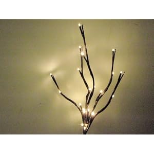 Battery Operated 20 Light Natural Willow Branch Case Pack 24 by 