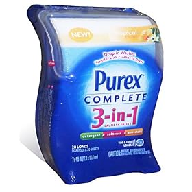 Free Sample of Purex Complete 3–in–1 Laundry Sheets 51MjtYBCTZL. SL500 AA280 Free Sample of Purex Complete 3–in–1 Laundry Sheets