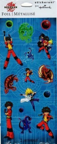 Bakugan Foil Scrapbook Stickers (SSP6110) by Stickeroni