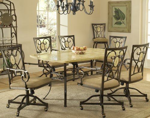 Brookside 7-Piece Rectangle Dining - 4815Dtbcovc7