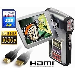 SVP T700 (with 2GB) FULL HD 1080p 3.0 LCD BLACK DIGITAL VIDEO CAMCORDER + CAMERA!