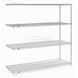 IMAGE OF Add-On Shelving Unit w/ 4 Shelves 63