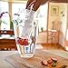 Jumbl Tea Infuser Water Pitcher. Plastic Pitchers with spill proof Lid & Removable Infusion Insert For Kool Aid, Juice, Iced Tea, Lemon Water, Crystal Clear Shatterproof Acrylic, 2 Quart