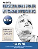 Brazilian Hair Straightening / Blow-Dry Home Keratin Treatment 100ml (TOP-UP KIT)