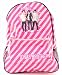 Jonas Brothers Camp Rock Backpack Pink White School Bag