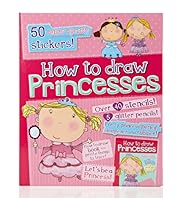 How to Draw Princess Sticker Book