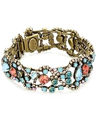 Sorrelli "Tropical" Delicate Crystal Gold-Tone Bracelet