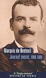 Journal secret : 1886-1889