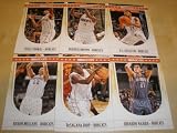 2011-12 Panini NBA Hoops Charlotte Bobcats Team Set (6 Cards ) Tyrus Thomas, Eduardo Najera, Derrick Brown & more