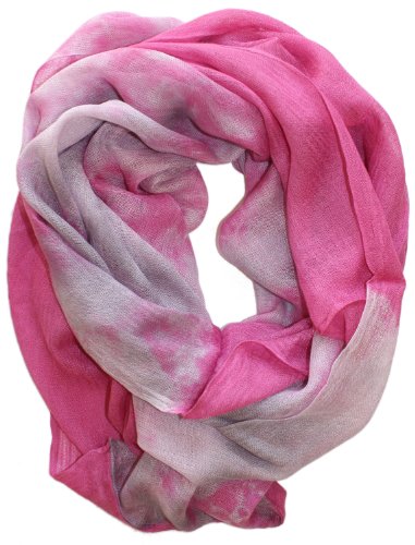 LibbySue-Tie-Dyed Eternity Summer Circle Scarf