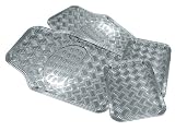 Zoom Produkt-Bild: EUFAB 28005 Fu&szlig;matten-Set, 4-t. Kunststoff silber