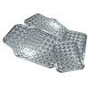 EUFAB 28005 Fu�matten-Set, 4-t. Kunststoff silber