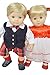 CHRISTMAS SET FOR AMERICAN GIRL DOLLS BITTY TWINS