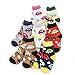 SDBING Super Warm Baby Boy Girl Fuzzy Soft Socks Value Pack 6 pairs 1-3 Year old