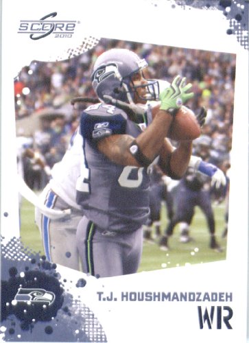T.J. Houshmandzadeh - Seattle Seahawks - 2010 Score Football Card - NFL Trading Card in Screwdown Case