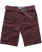 Charles Wilson Plain Cargo Shorts With Belt