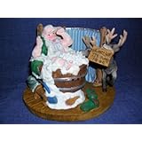 House of Lloyd  Time to Go Santa  Christmas Figurine