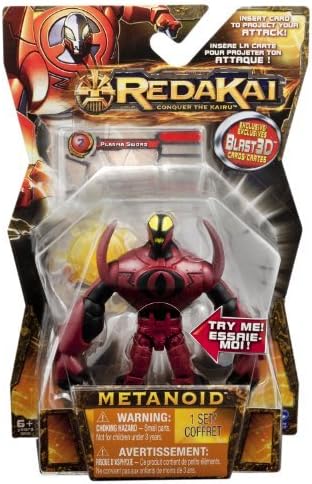 Redakai - Basic Figure with Card - Red Metanoid by Spin Master