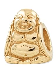 Reflection Beads Silver Gold Plated Buddha Religious Bead