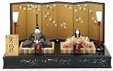 ひな人形 真多呂 作 木目込 雛人形 本金親王 本金 霊鳳雛セット  美濃