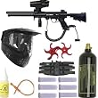 TIPPMANN A5 PAINTBALL Gun Flatline SNIPER Set + Paddles