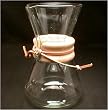 Chemex Classic Series Glass Coffeemaker, 3 cup capacity