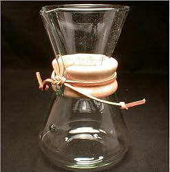 Chemex Classic Series Glass Coffeemaker, 3 cup capacity