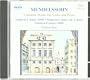 Mendelssohn: Complete Works for Violin and Piano