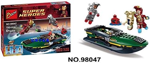 Bozhi Ironman Set (195 Pcs) Building Bricks