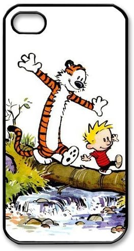 icasesstore Popular Calvin And Hobbes Pattern Durable Hard Case for Apple iPhone 4 4S