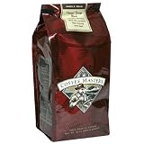 Coffee Masters Gourmet Coffee, Masters' Vintage Blend, Whole Bean, 12-Ounce Valve Bag, (Pack of 4)