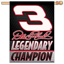 Dale Earnhardt NASCAR Vertical Flag (27"x37")