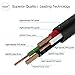 micro USB Cable,[6 Packs]by Ailun, micro usb high speed 2.0 A Male to Micro B Sync & Charging Cable for Smartphone&Tablets,VariousLengths with 33 Feet&36 Feet[Black]
