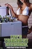 Life's Toughest Decisions (Which Chest) Art Poster Print - 24