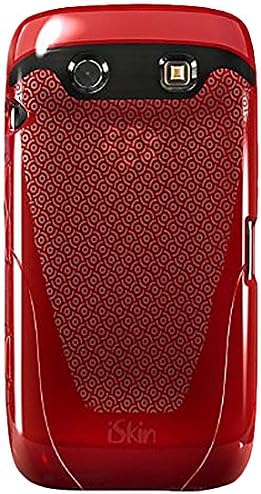 iSkin VB9860-RD3 Vibes TPU Jelly Case for BlackBerry 9850/9860 Torch  - 1 Pack - Retail Packaging - Red