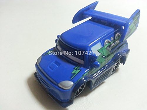 Pixar Cars Diecast DJ with flames 1:55 Metal Toy Car